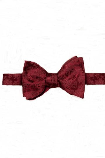 eton shirts red floral ready tied bow tie