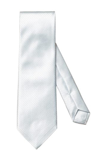 eton shirts light blue jacquard pin dot silk tie