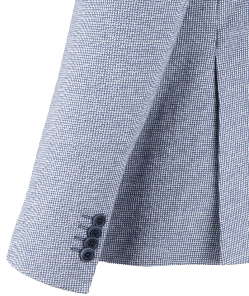 guide london navy blue textured smart blazer (copy)