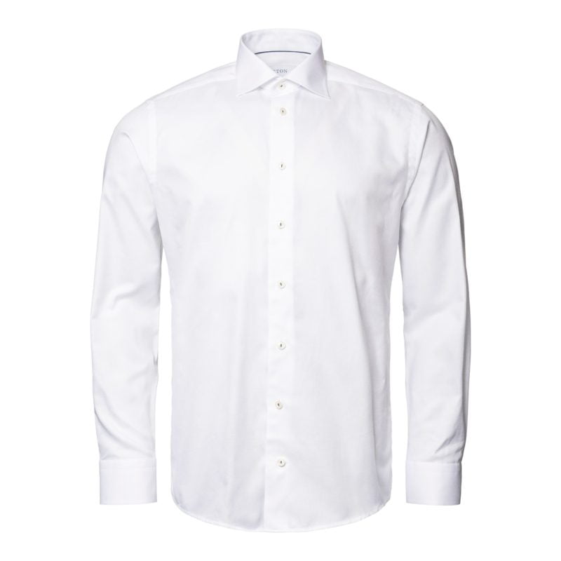 eton shirts white dobby shirt