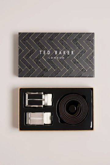 ted baker london newbey black belt in a gift box