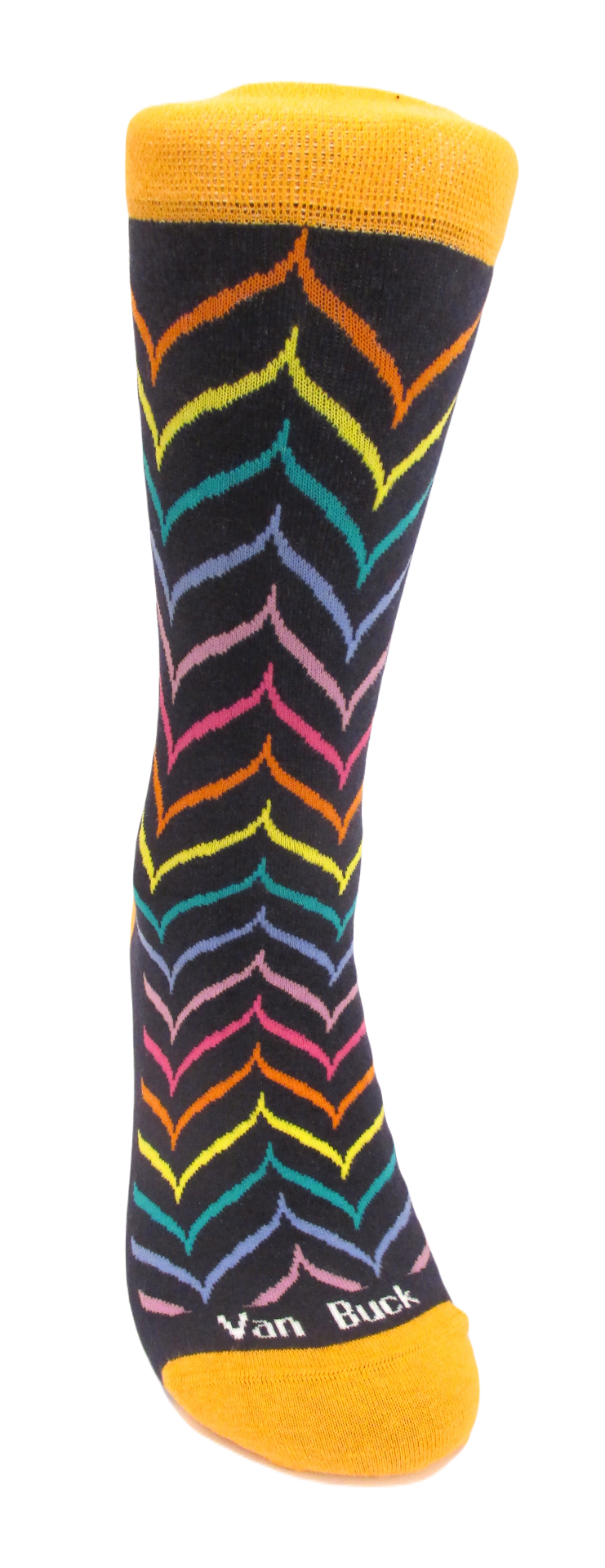 van buck limited edition herringbone stripe socks